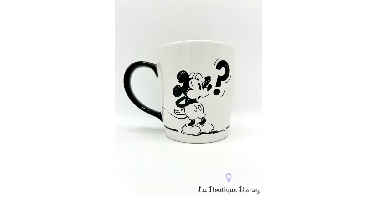 Tasse Mickey Mouse Dessin Disneyland Paris Mug Disney Croquis Noir